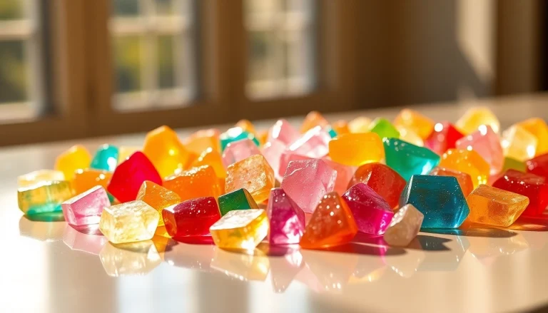 Delightful Crystal Candy: A Fusion of Artistry and Flavor