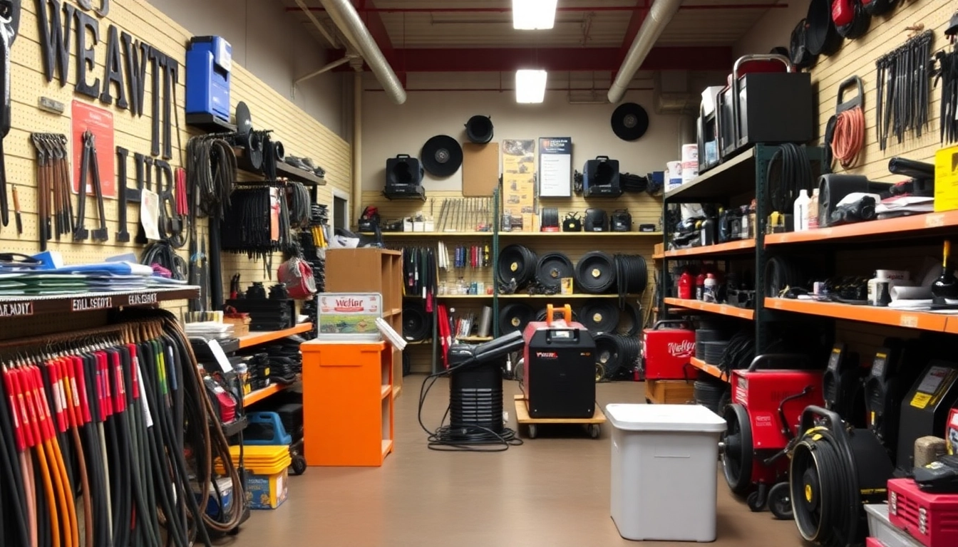 Explore a variety of welding supplies near me at a well-stocked local store.