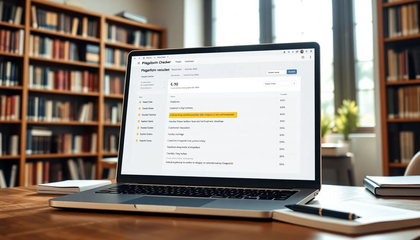 Check your documents for plagiarism using a modern plagiarism checker tool interface.