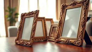 Browse ornate picture frames showcasing intricate designs and luxurious finishes perfect for home decor.