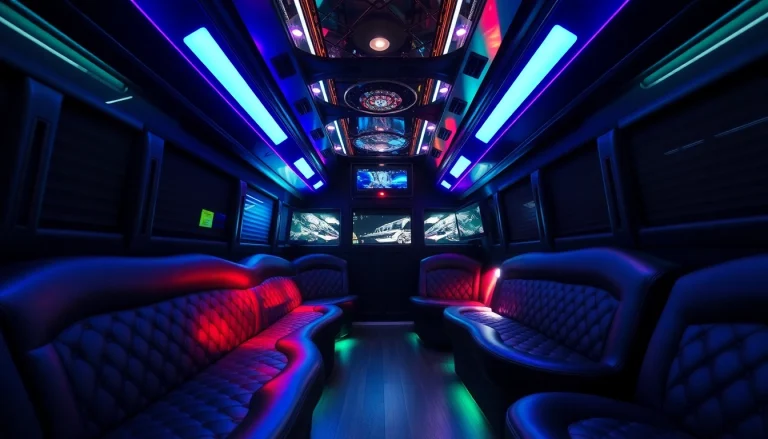 Luxury Atlanta Party Bus Rentals for Unforgettable Events and Celebrations