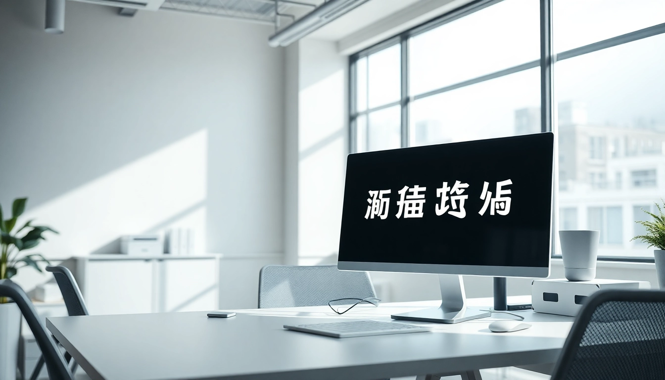 Discover the features of 美洽官网 in a contemporary workspace setup, enhancing your business communication.