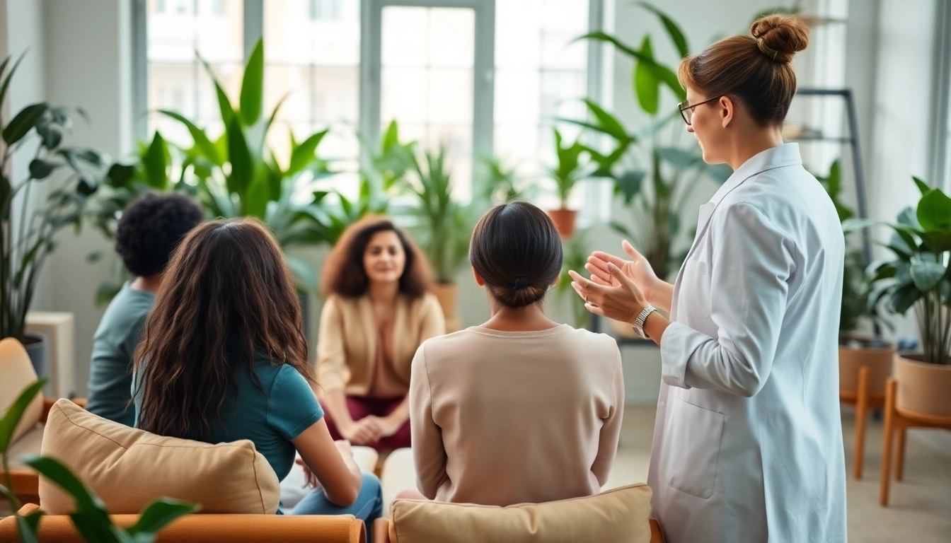 Engaging ways of dealing with stress during a professional workshop focused on relaxation methods.