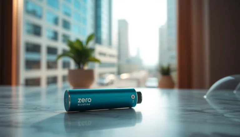 Elevate Your Vaping Experience with Zero Nicotine Disposable Vape Options