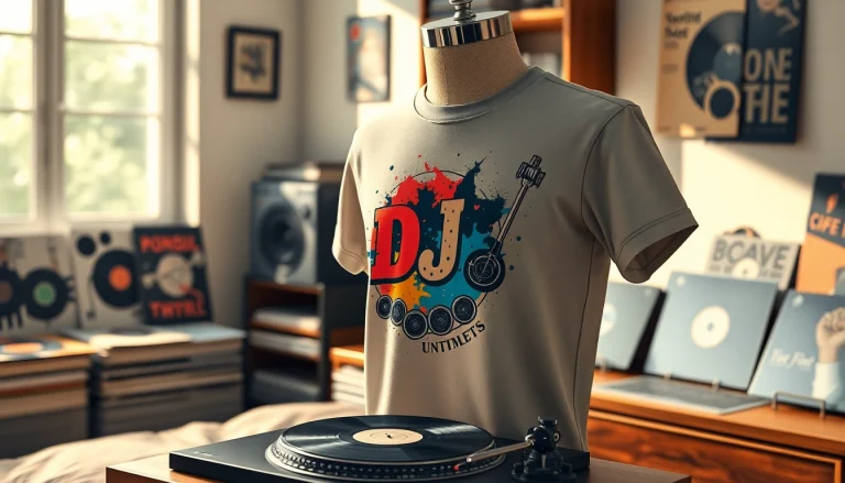 Elevate Your Style with Unique Turntable Shirts for Music Lovers