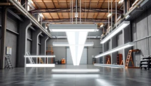 Illuminate your space with COMLED's sleek lighting solutions designed for efficiency and performance.