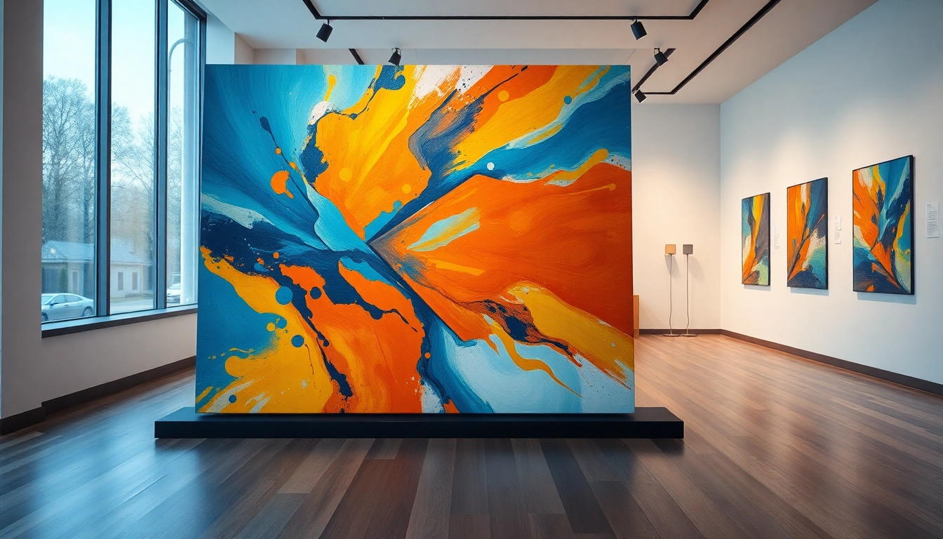 Transform your space with stunning abstract paintings art that captures emotion and creativity.