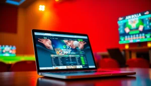 Engage with judi bola terpercaya on a vibrant online betting platform featuring an exciting betting interface.