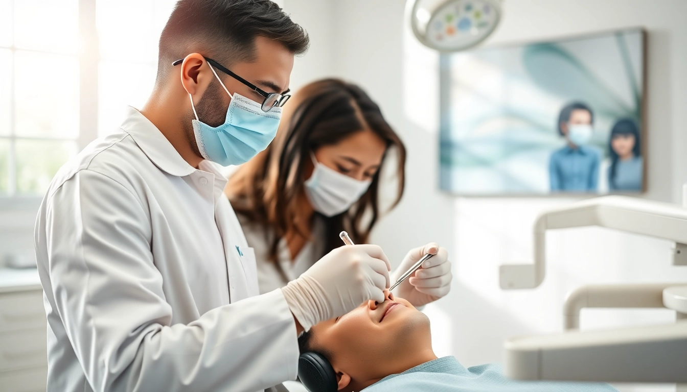 Providing fillings and restorative work in a caring dental environment.