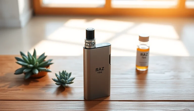 Key Features and Benefits of the RAZ 9K Disposable Vape Device
