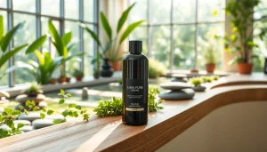 Lava Pure co to jest, przedstawiony w relaksującym otoczeniu spa.