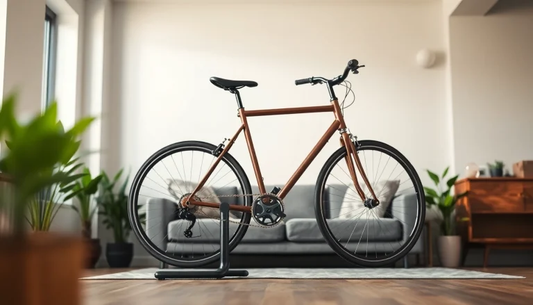 Elevate Your Home with a Stylish Bike Rack for Functional Decor