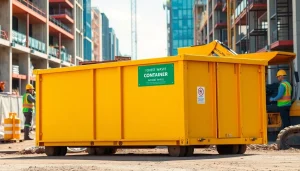Zamów kontenery na odpady budowlane Katowice w ruchliwym terenie budowlanym z profesjonalnym podejściem.